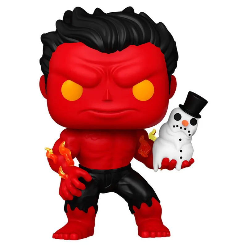 Pop! Marvel: Holiday - Red Hulk - Ginga Toys