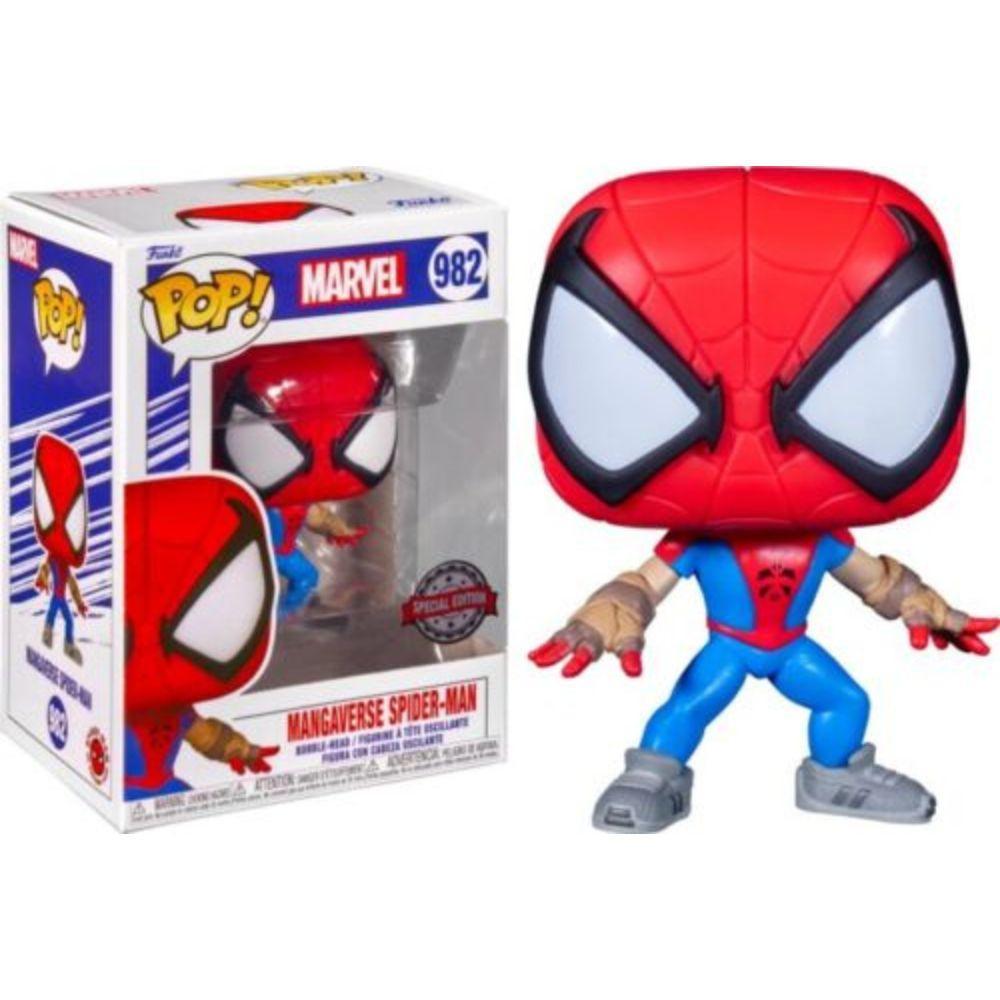 Pop! Marvel: Mangaverse Spider-Man Vinyl Figure Exclusive #982 - Funko - Ginga Toys