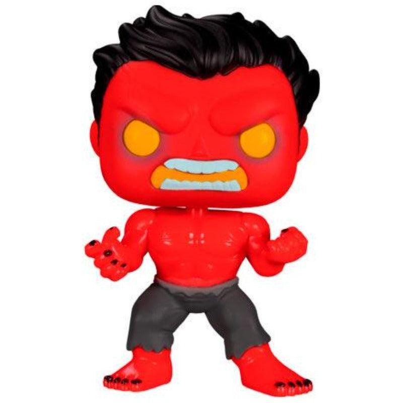 POP figure Marvel - Red Hulk Chase Exclusive - Funko - Ginga Toys