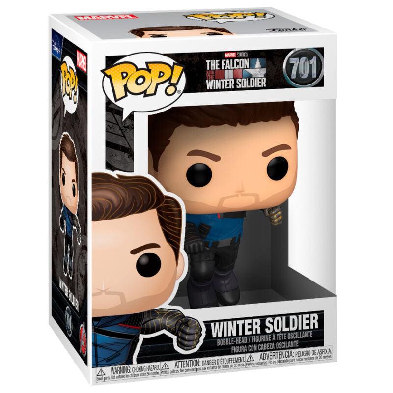Pop! Marvel: The Falcon and the Winter Soldier- Winter Soldier - Funko - Ginga Toys