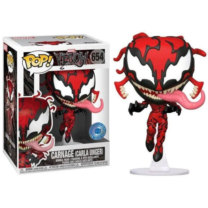 POP figure Marvel Comics Carla Unger Carnage Exclusive - Funko - Ginga Toys