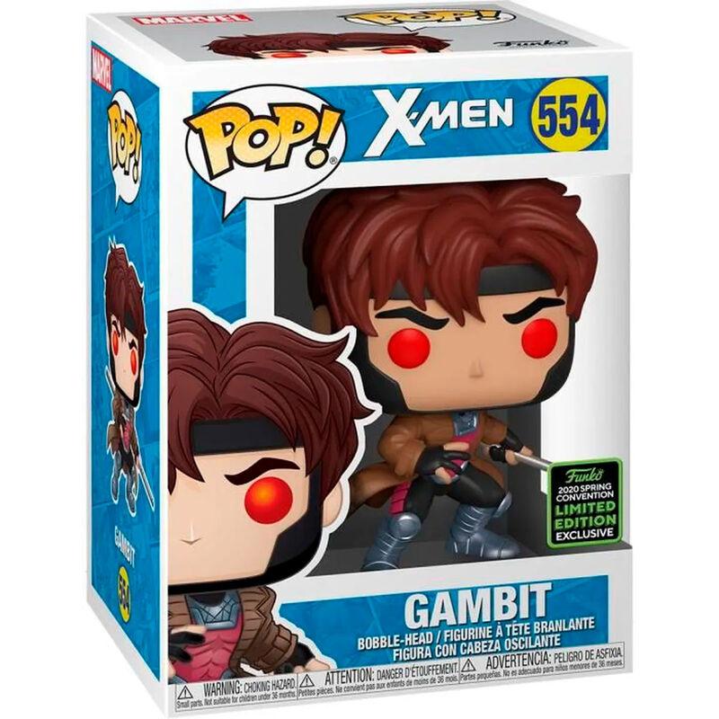 Pop! Marvel: X-Men Gambit Exclusive - Funko - Ginga Toys