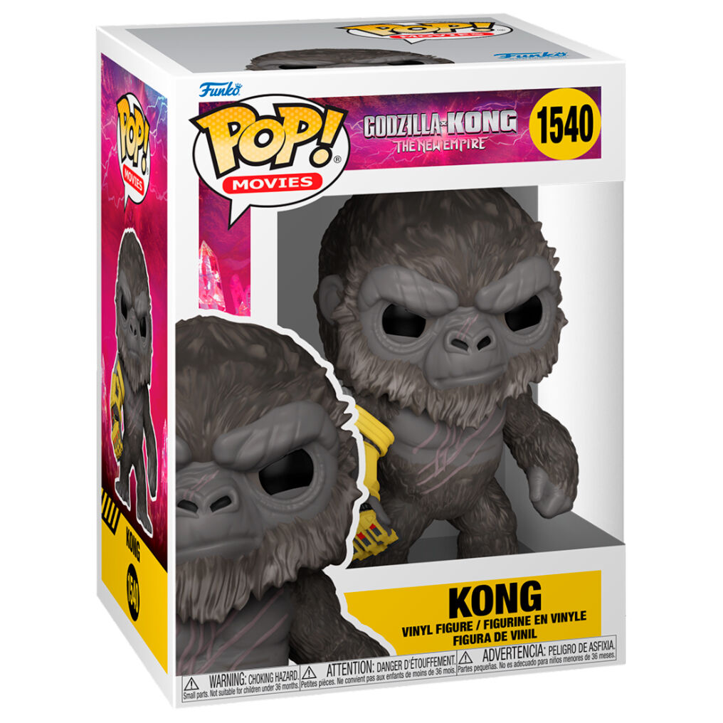 Pop! Movies: Godzilla x Kong: The New Empire - Kong with Mechanical Arm - Ginga Toys