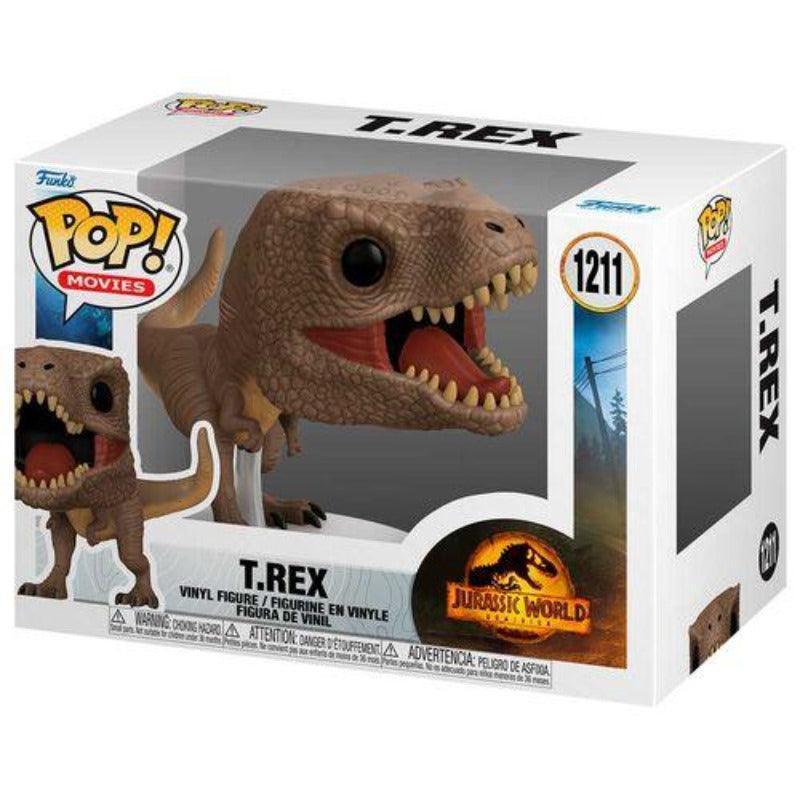 Funko Pop! Movies: Jurassic World 3: Dominion - T. Rex Figure #1211 - Funko - Ginga Toys