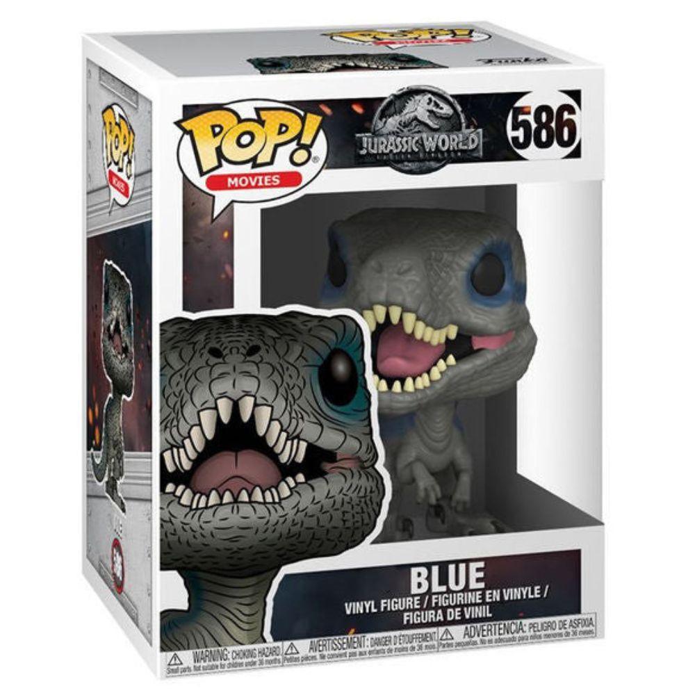 Pop! Movies: Jurassic World: Fallen Kingdom Blue Vinyl Figure #586 - Funko - Ginga Toys