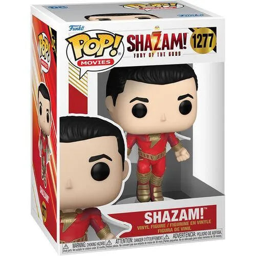 Pop! Movies: Shazam! Fury of the Gods - Shazam! Figure #1277 - Funko - Ginga Toys
