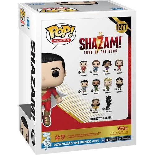 Pop! Movies: Shazam! Fury of the Gods - Shazam! Figure #1277 - Funko - Ginga Toys