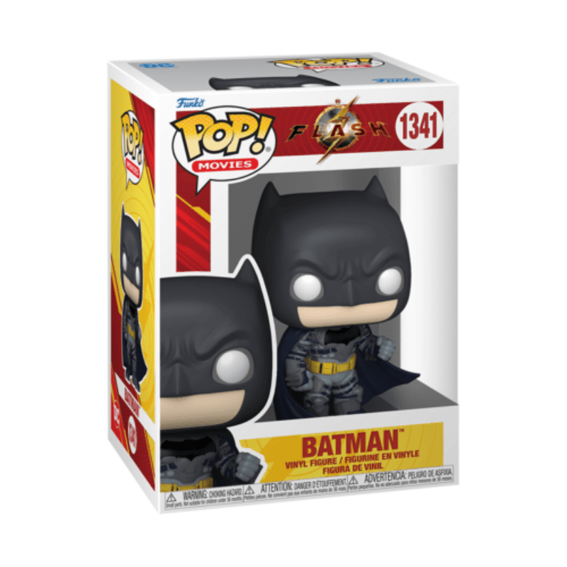 Pop! Movies: The Flash - Batman (Armor Suit) Vinyl Figure #1341 - Funko - Ginga Toys