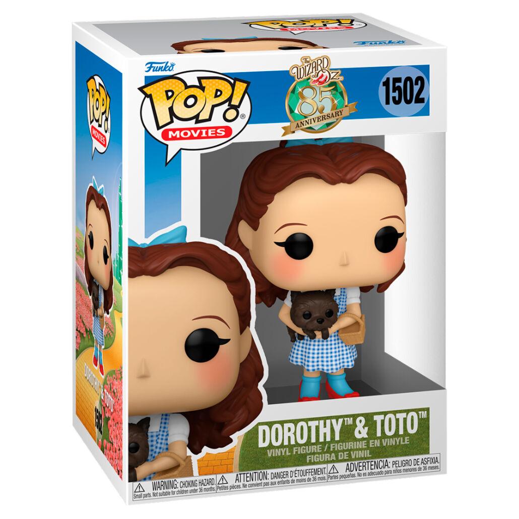 Pop! Movies: The Wizard of Oz 85th Anniversary - Dorothy & Toto - Ginga Toys