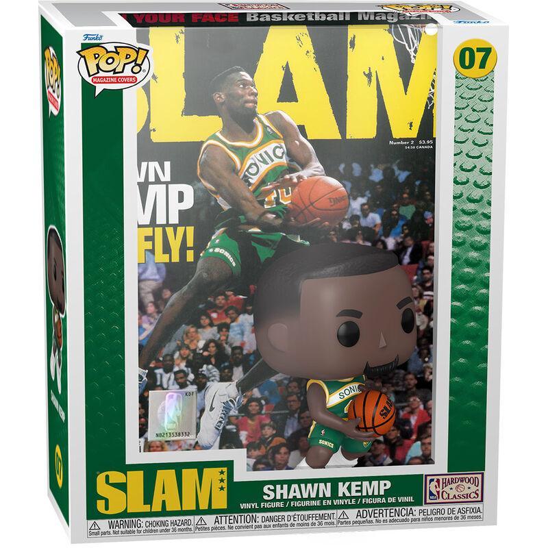 Funko Pop! NBA Cover: SLAM - Shawn Kemp - Funko - Ginga Toys