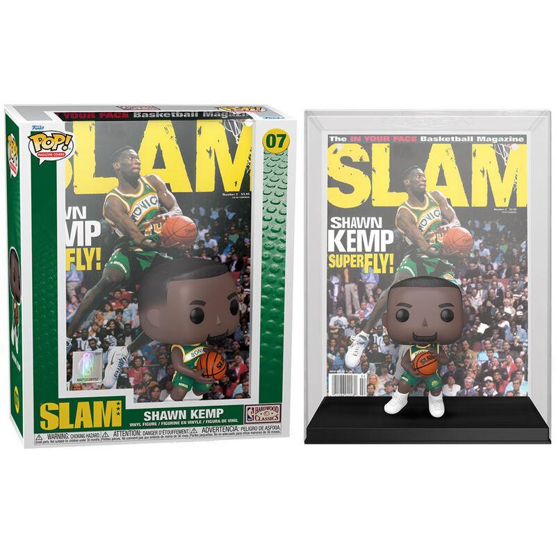 Funko Pop! NBA Cover: SLAM - Shawn Kemp - Funko - Ginga Toys