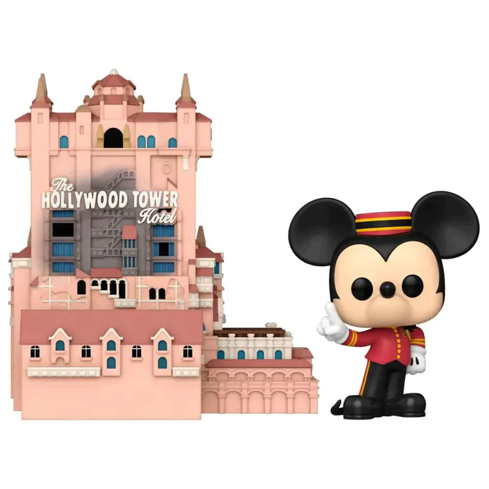 POP figure Walt Disney World 50th Anniversary - Hollywood Tower Hotel and Mickey Mouse - Funko - Ginga Toys