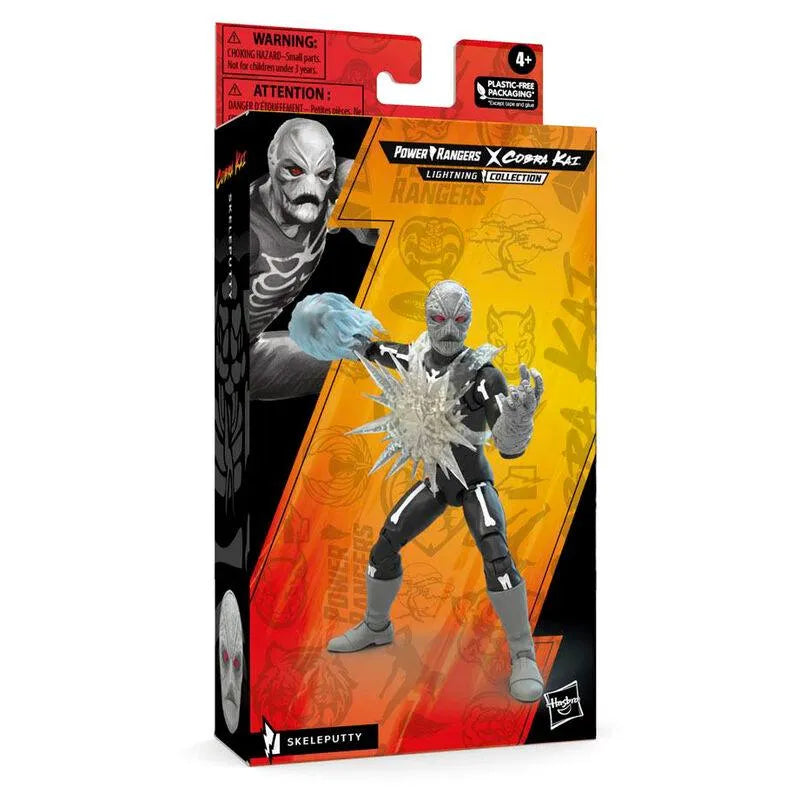 Power Rangers Lightning Collection Mighty Morphin X Cobra Kai Skeleputty Figure - Hasbro - Ginga Toys