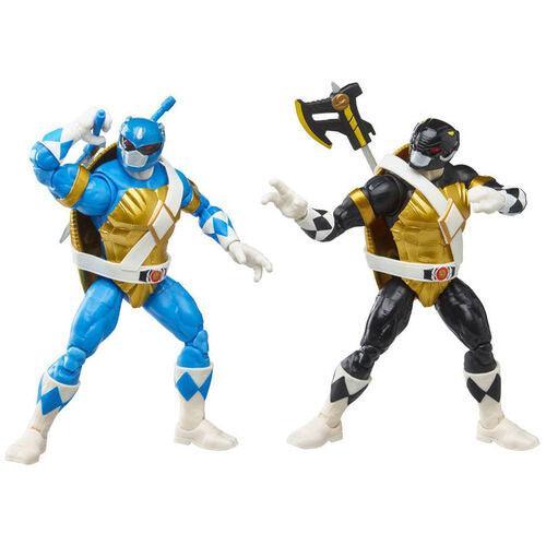 Power Rangers X TMNT Morphed Donatello & Morphed Leonardo Action figures Set (Lightning Collection) - Hasbro - Ginga Toys