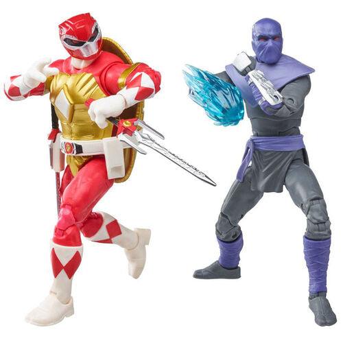 Power Rangers X TMNT Morphed Raphael & Foot Soldier Tommy Action figures Set - Hasbro - Ginga Toys