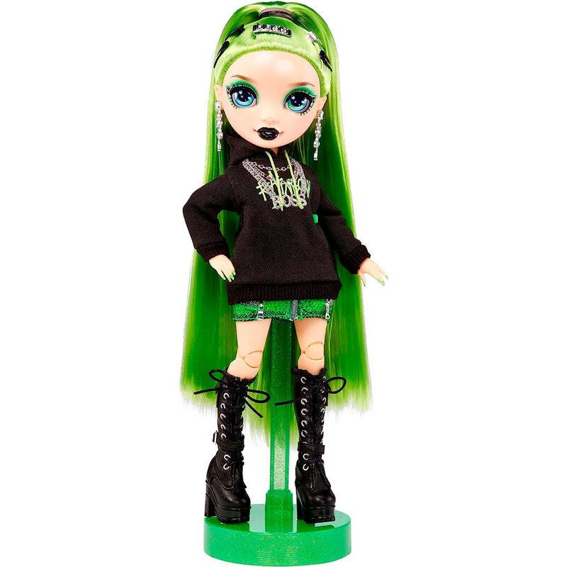 Rainbow High Fantastic Fashion Jade Hunter - Green 11” Fashion Doll Playset - MGA - Ginga Toys