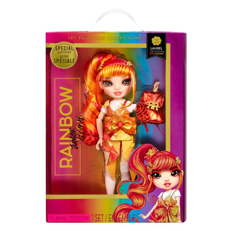 Rainbow High Jr High Special Edition Laurel De’Vious - 9" Fashion Doll Playset - MGA - Ginga Toys