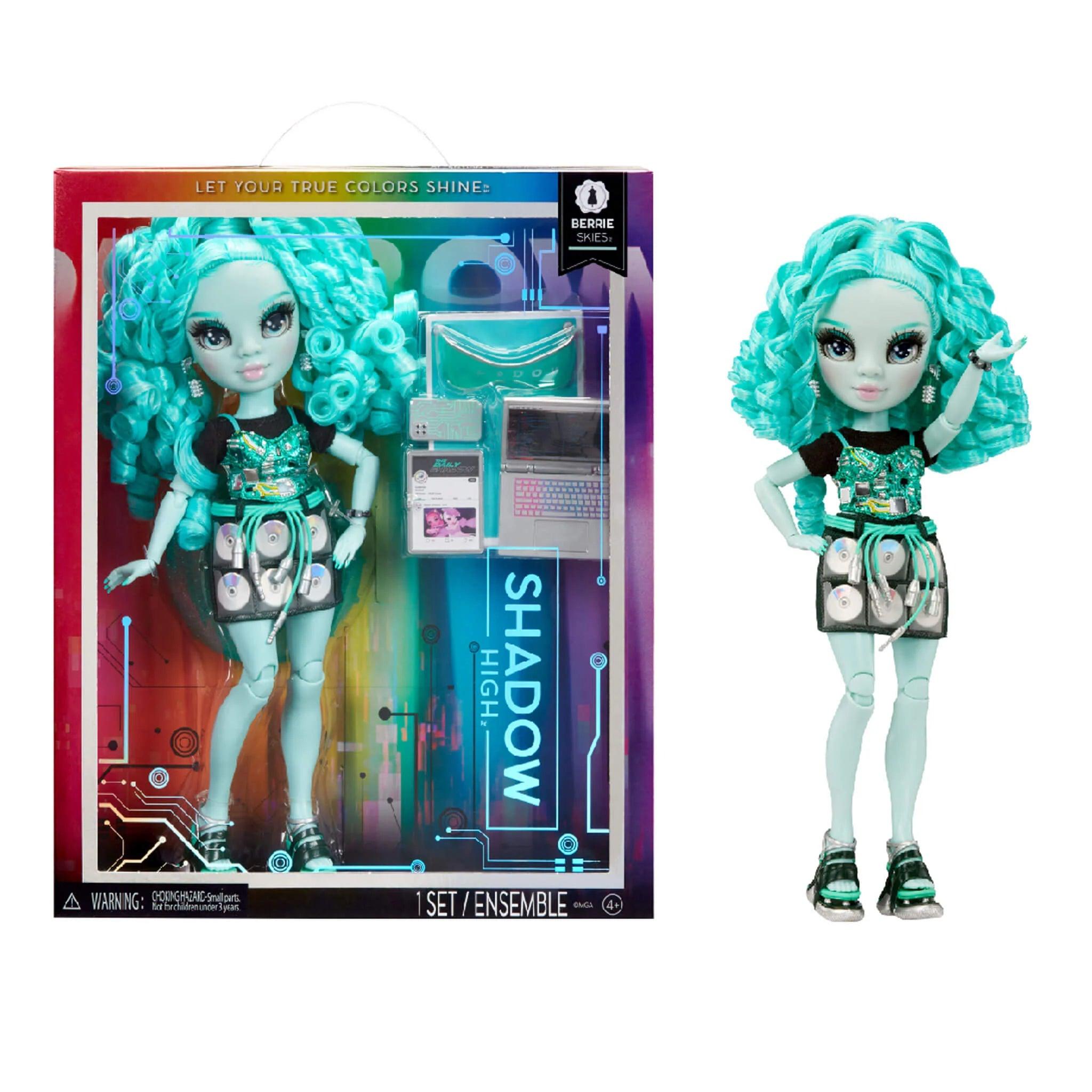 Rainbow High Shadow High Berrie Skies – Green 11” Fashion Doll Playset - MGA - Ginga Toys
