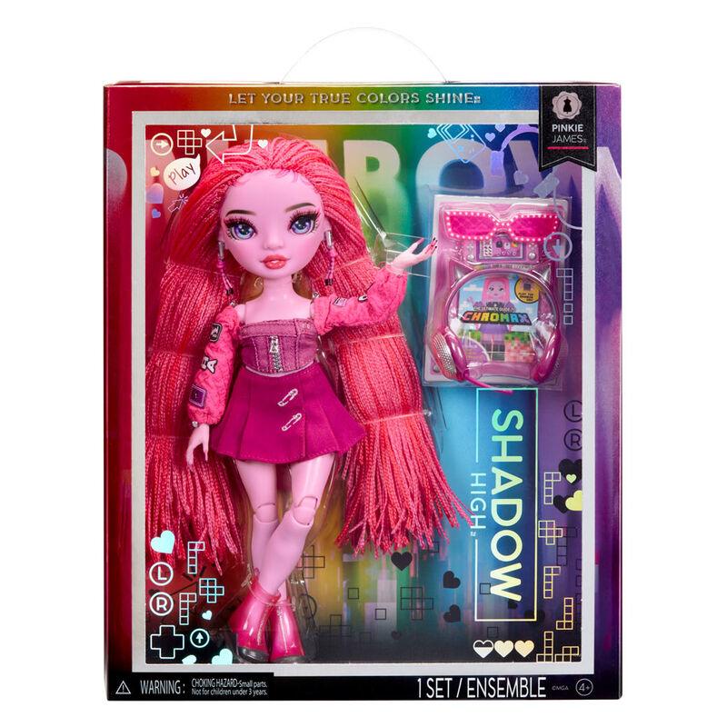 Rainbow High Shadow High Pinkie James – Pink 11” Fashion Doll Playset - MGA - Ginga Toys
