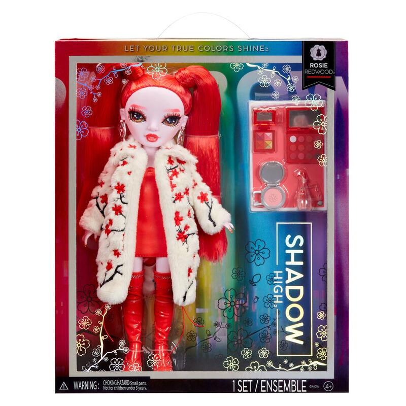 Rainbow High Shadow High Rosie Redwood - Red 11” Fashion Doll Playset - MGA - Ginga Toys