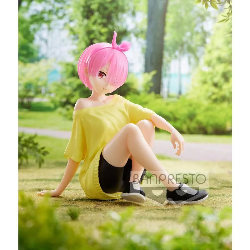 Re:Zero Starting Life in Another World Relax Time - Ram (Training Ver.) - Banpresto - Ginga Toys