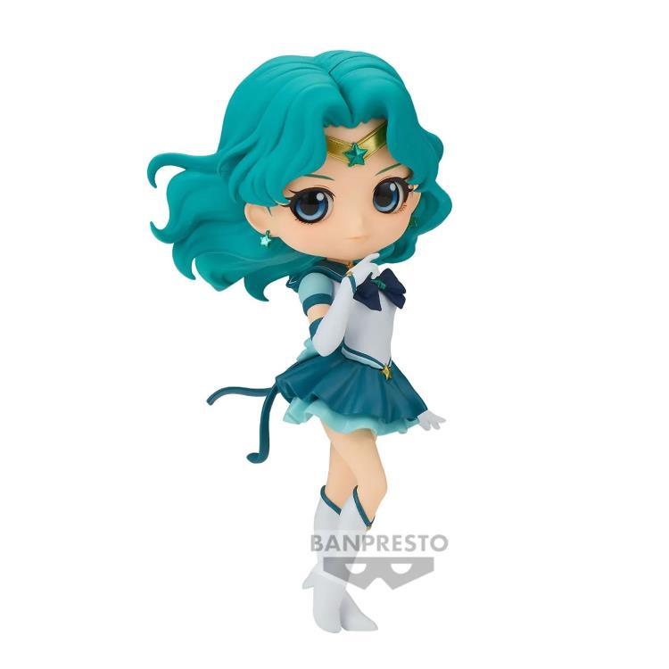 Sailor Moon Cosmos Q Posket Eternal Sailor Neptune Figure (Ver. B) - Banpresto - Ginga Toys