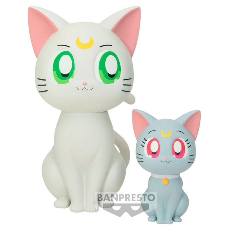 Sailor Moon Cosmos Sofvimates Artemis & Diana Figure - Banpresto - Ginga Toys