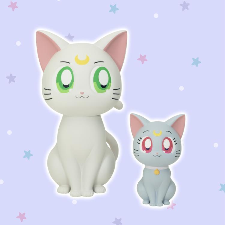 Sailor Moon Cosmos Sofvimates Artemis & Diana Figure - Banpresto - Ginga Toys