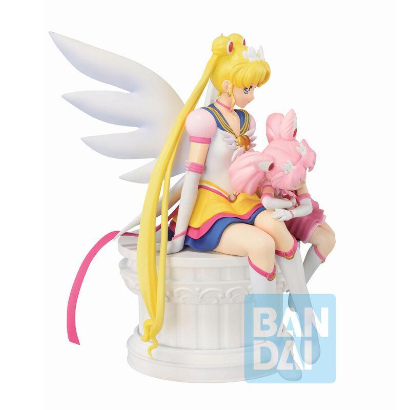 Sailor Moon Eternal Ichibansho Eternal Sailor Moon & Eternal Sailor Chibi Moon Figure - Bandai - Ginga Toys