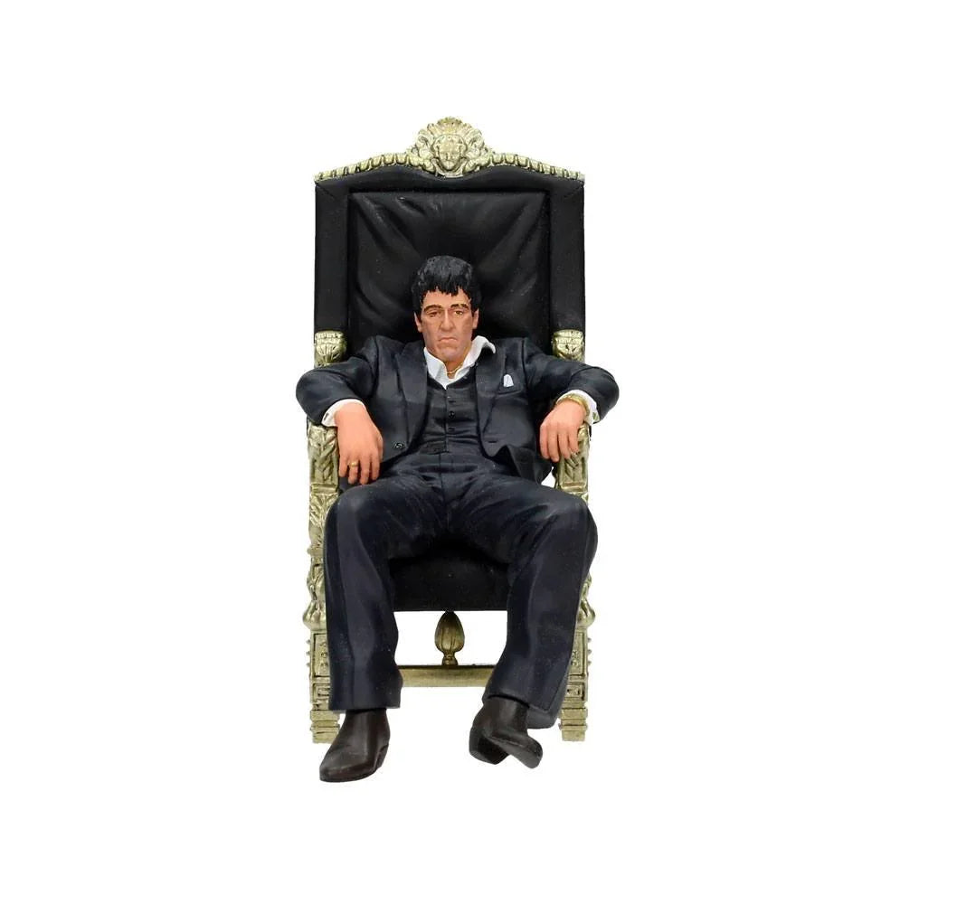 Scarface Movie Icons Tony Montana (On Throne) Figure - Ginga Toys