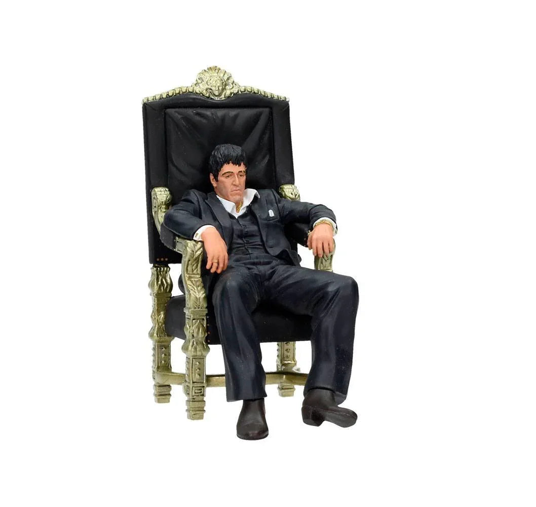 Scarface Movie Icons Tony Montana (On Throne) Figure - Ginga Toys