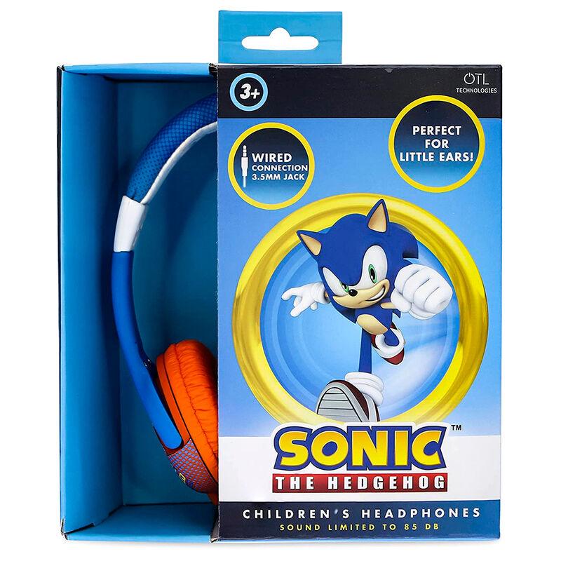 Sega Sonic the Hedgehog kids headphones - OTL Technologies - Ginga Toys