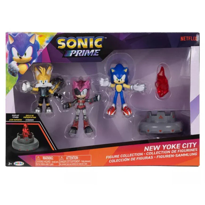 Sonic Prime 2.5" New Yoke City Figure Collection - Jakks Pacific - Ginga Toys