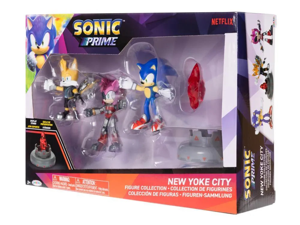 Sonic Prime 2.5" New Yoke City Figure Collection - Jakks Pacific - Ginga Toys