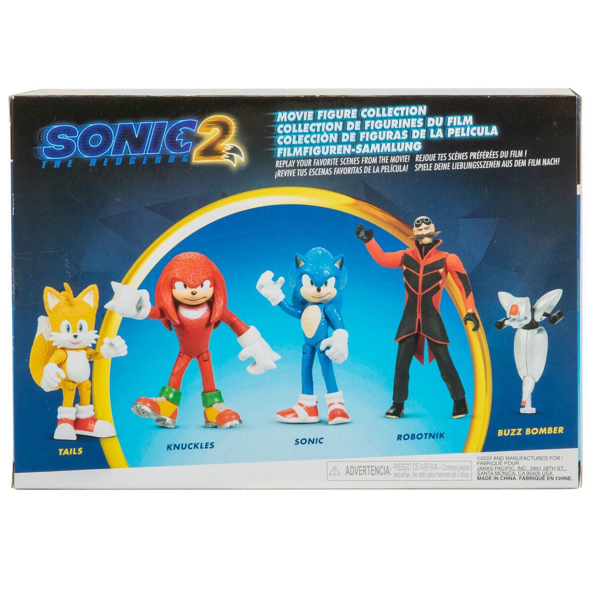 Sonic the Hedgehog 2 Movie 4-Inch Action Figures Wave 2 Case of 6