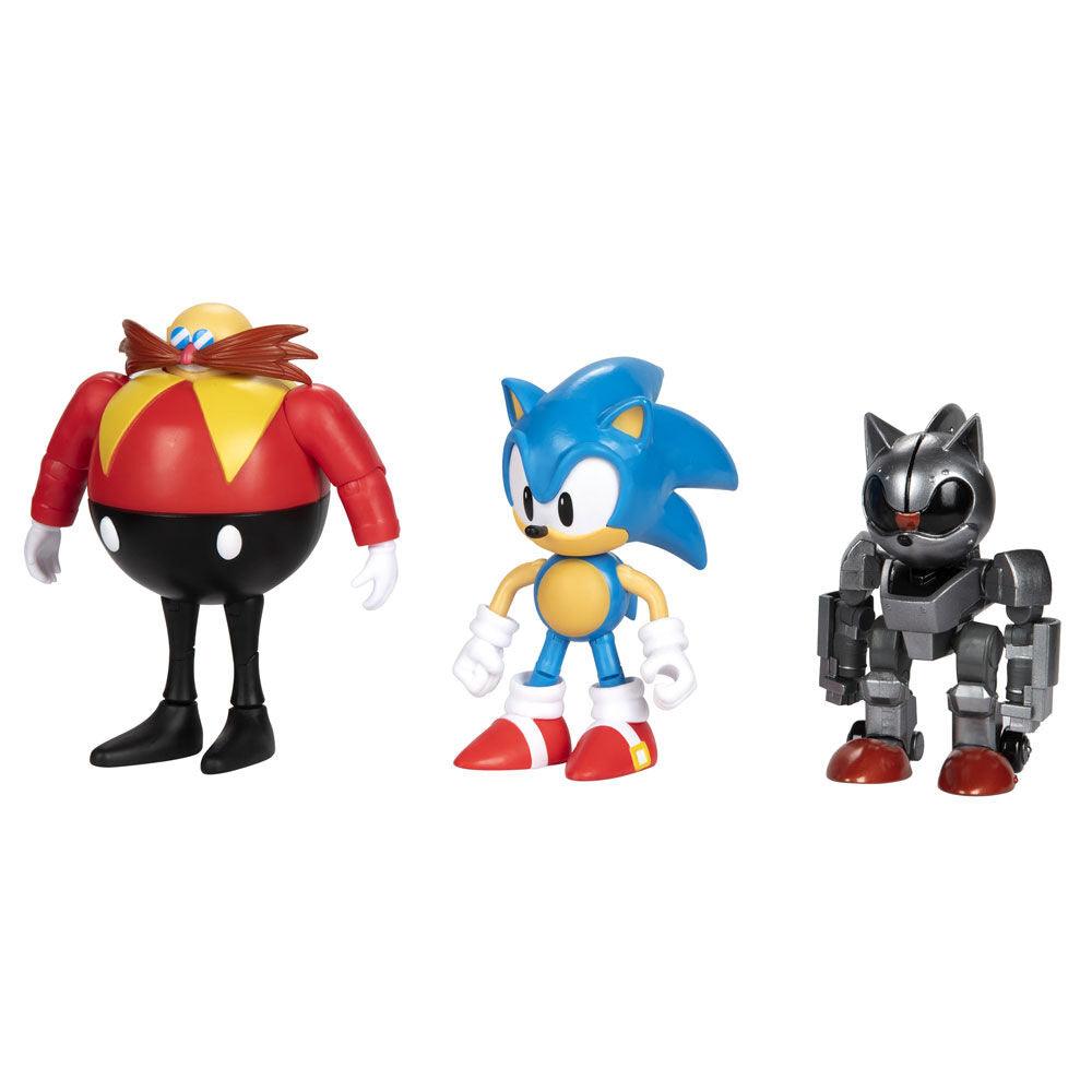Sonic The Hedgehog 4" Figure 30th Anniversary Multi-pack - Jakks Pacific - Ginga Toys
