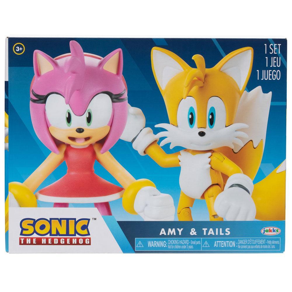 Boneco Sonic the Hedgehog - Sonic 10 cm Just Toys em Promoção na