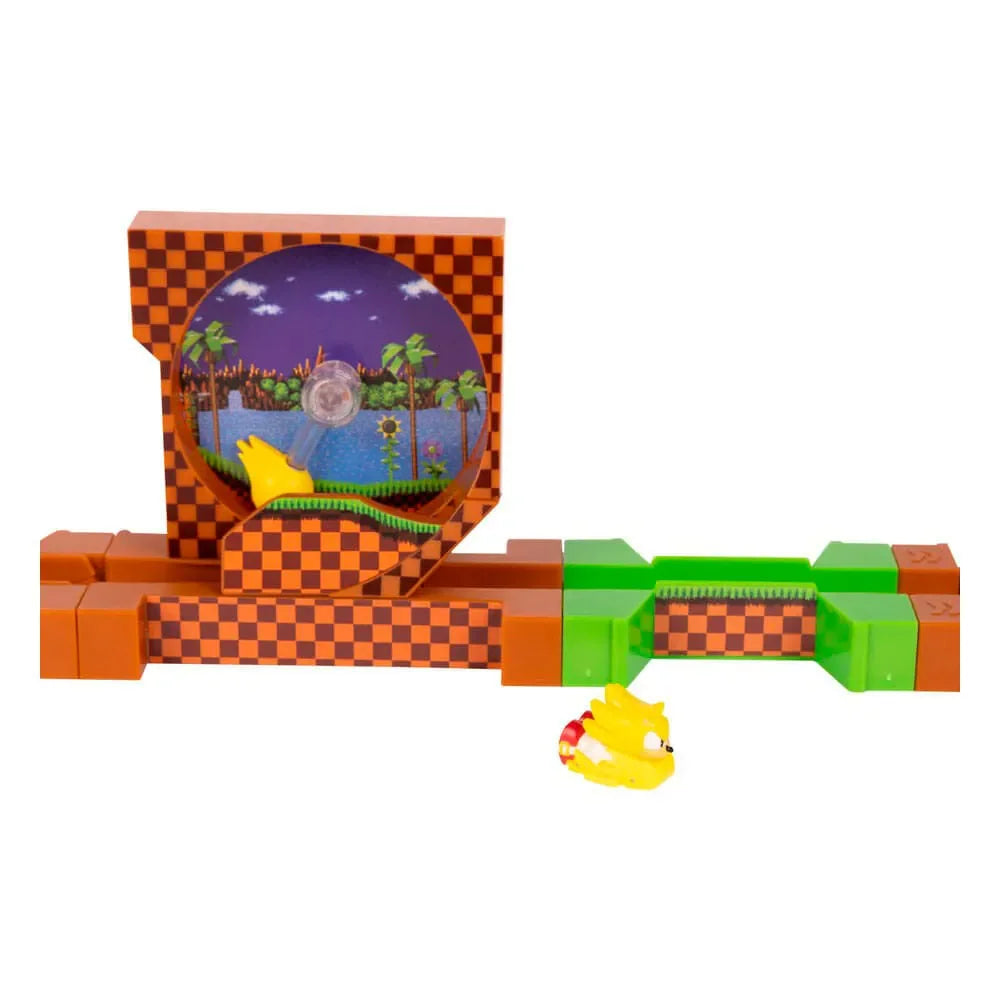 Sonic The Hedgehog Go-Go Racers Super Sonic Deluxe Playset - Ginga Toys