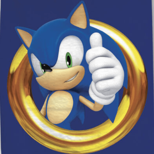 Sonic the Hedgehog Microfiber Beach Towel - Sega - Ginga Toys