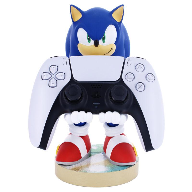 Sonic the Hedgehog Modern Sonic Cable Guys Phone Stand & Controller Holder - Exquisite Gaming - Ginga Toys