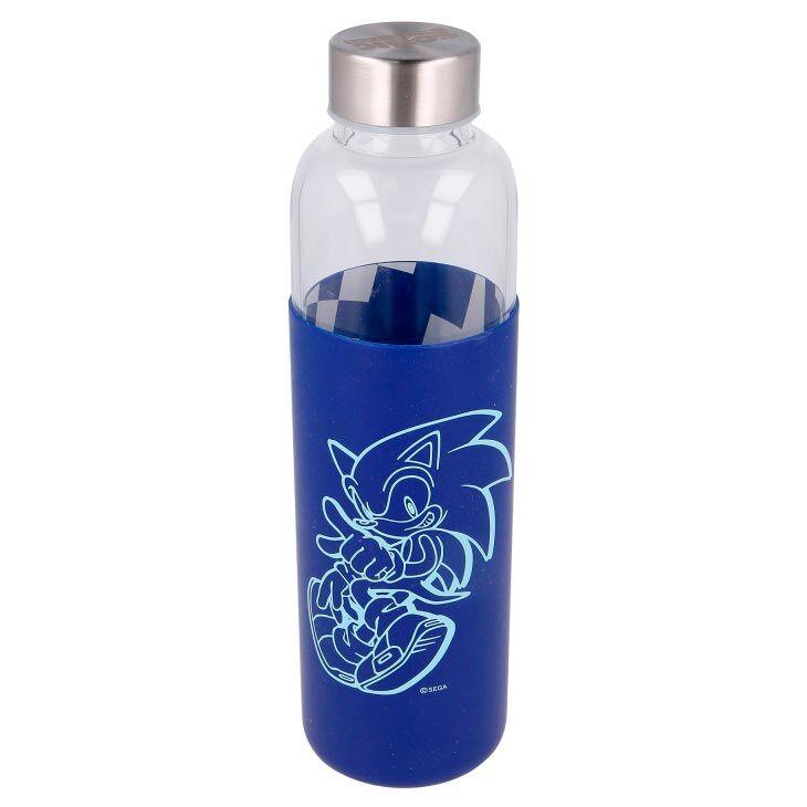 Sonic The Hedgehog silicone cover Water glass bottle 585ml