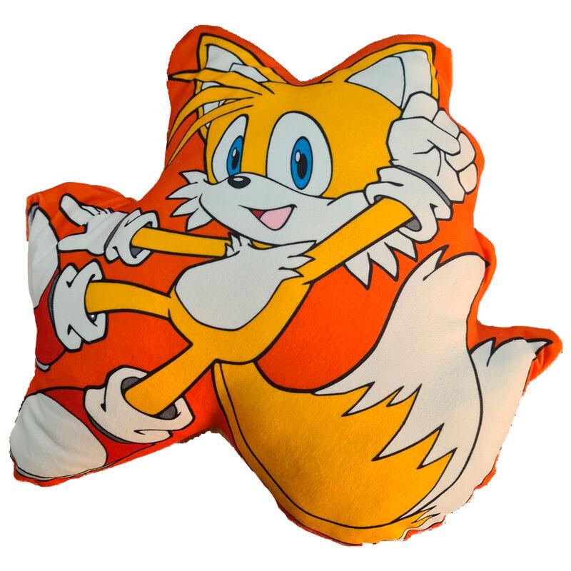 Sonic The Hedgehog - Tails 3D cushion 40x35cm - Sega - Ginga Toys