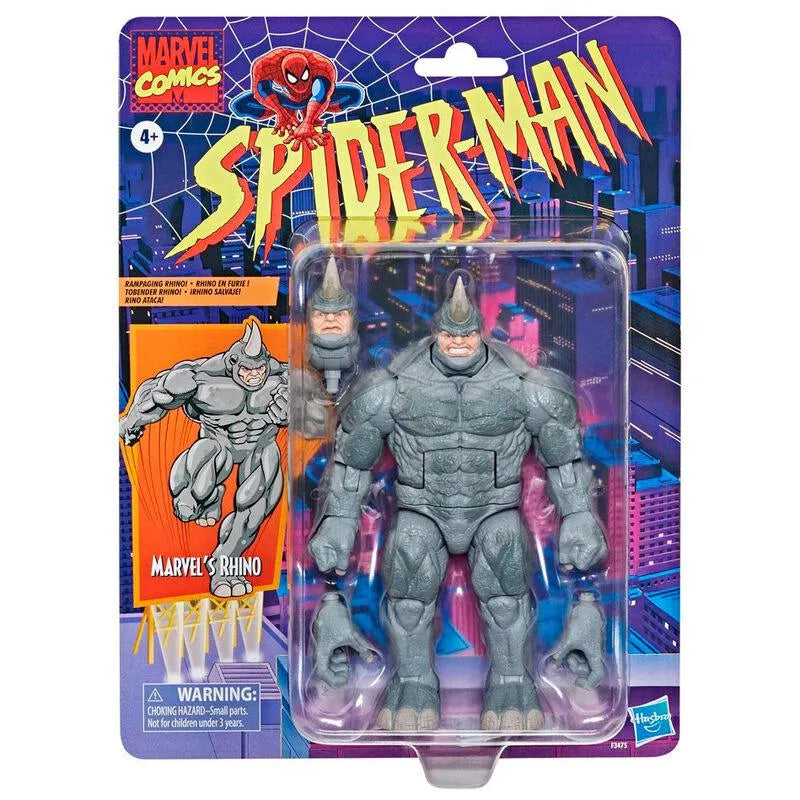 Spider-Man Comics Marvel's Rhino Action Figure (Marvel Legends) - Hasbro - Ginga Toys