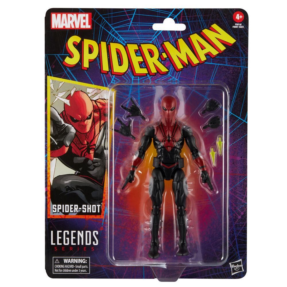 Spider-Man vs. Wolverine Marvel Legends Spider-Shot Figure - Ginga Toys