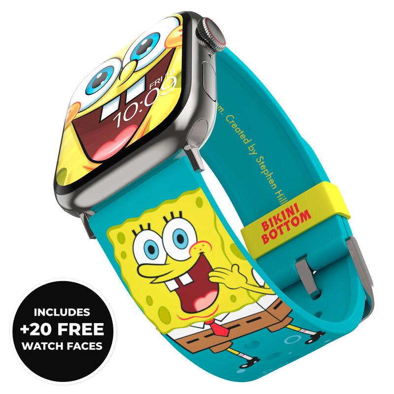 Sponge Bob - Bikini Bottom Smartwatch Band strap + face designs - Mobyfox - Ginga Toys