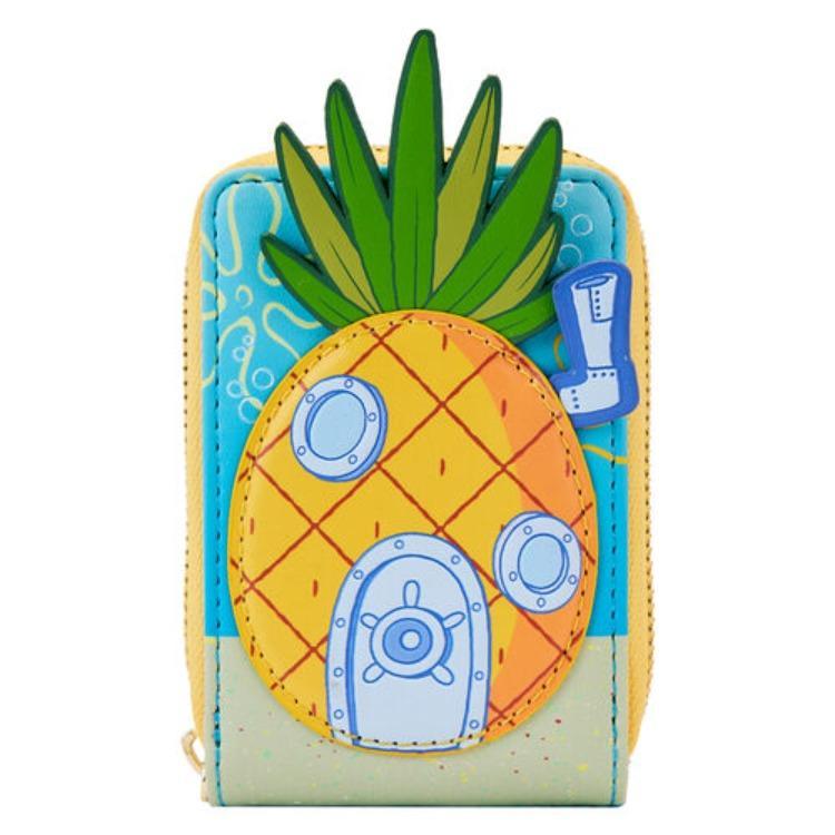SpongeBob SquarePants Pineapple House Accordion Wallet - Loungefly - Ginga Toys
