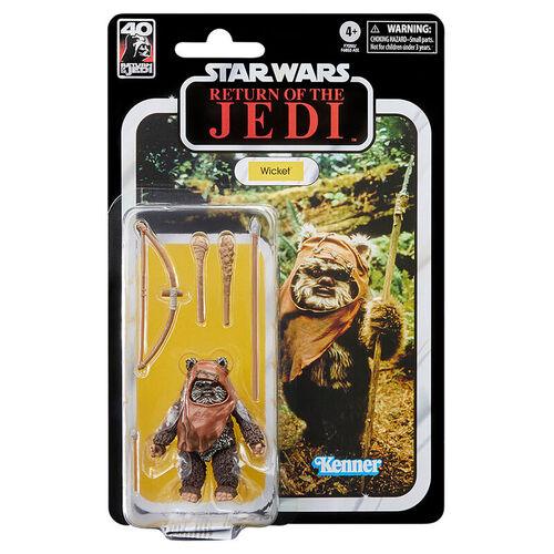 Star Wars 40th Anniversary The Black Series 6" Wicket Action Figure (Return of the Jedi) - Hasbro - Ginga Toys