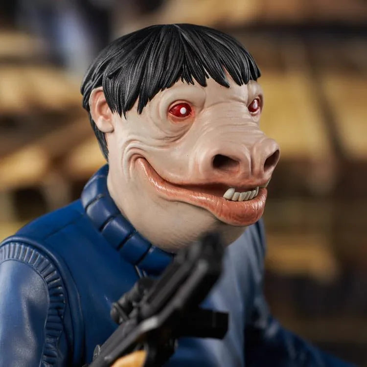 Star Wars: A New Hope Snaggletooth (Blue) 1/6 Scale Limited Edition Bust - Diamond Select - Ginga Toys