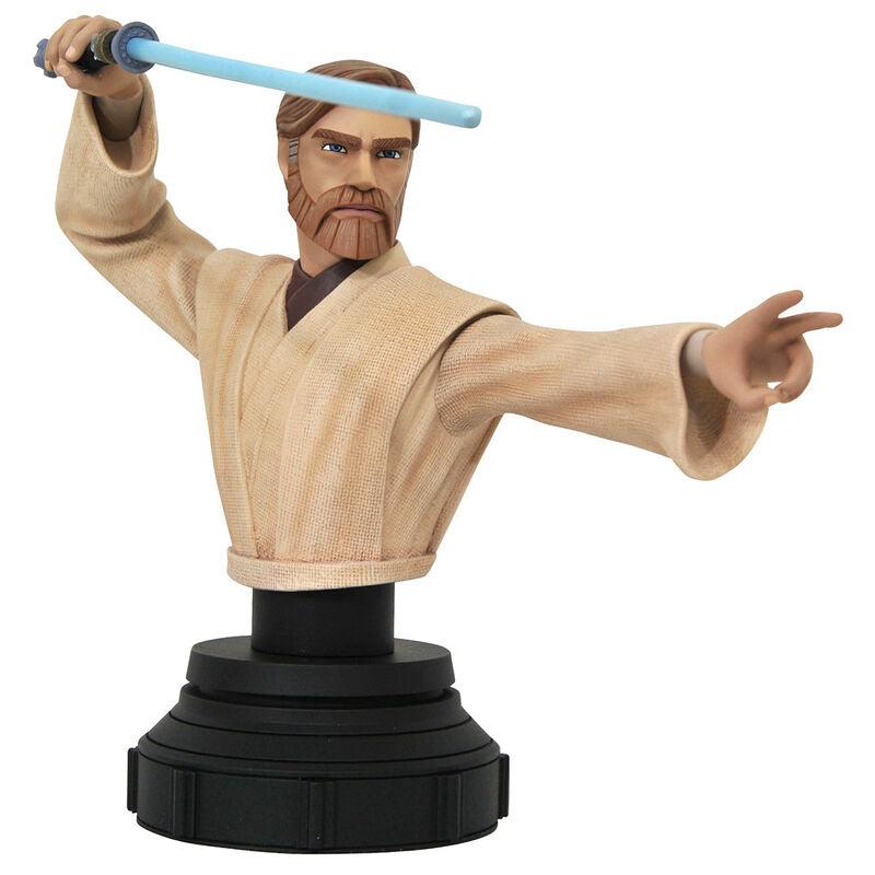 Star Wars Clone Wars Obi Wan 1/7 Scale Bust - Diamond Select - Ginga Toys