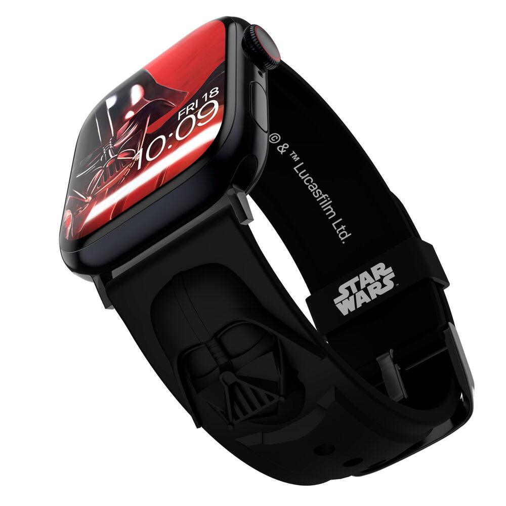 Star Wars - Darth Vader Sculpted 3D Smartwatch Strap + face designs - Mobyfox - Ginga Toys